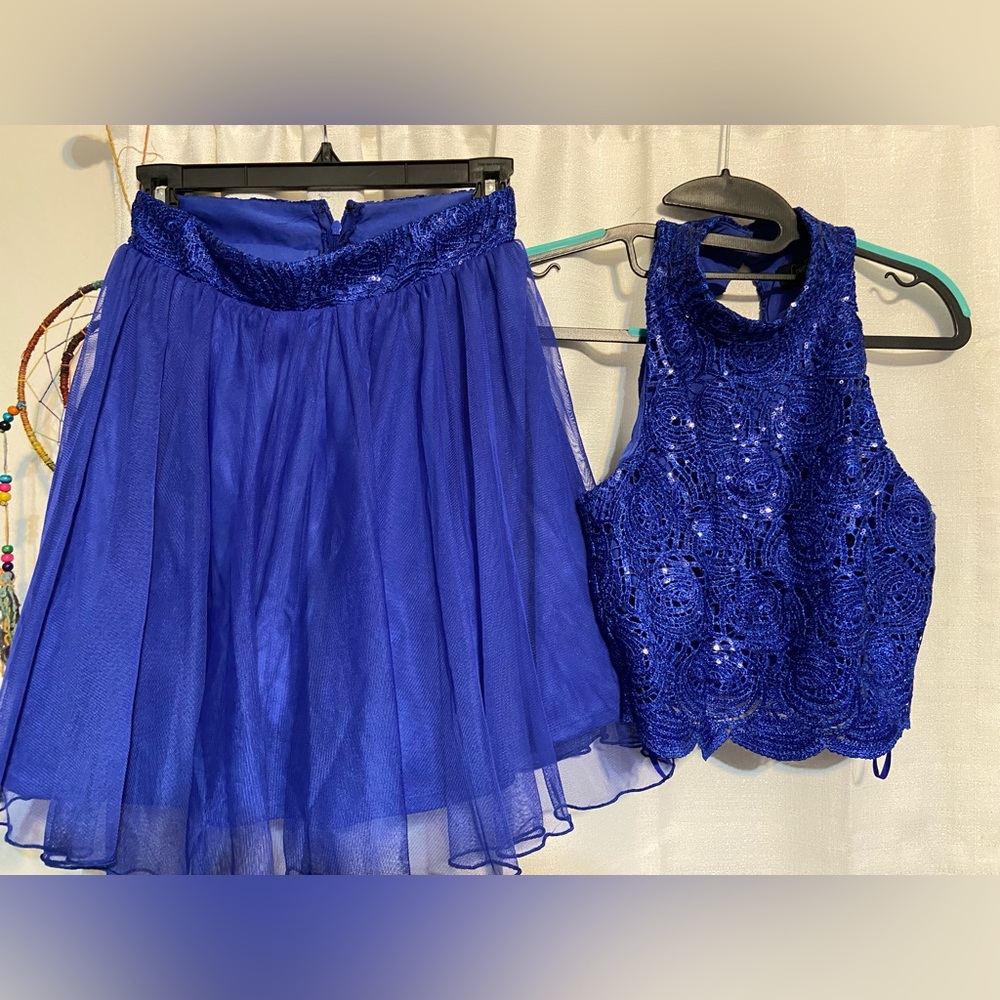 Two pc short formal dress